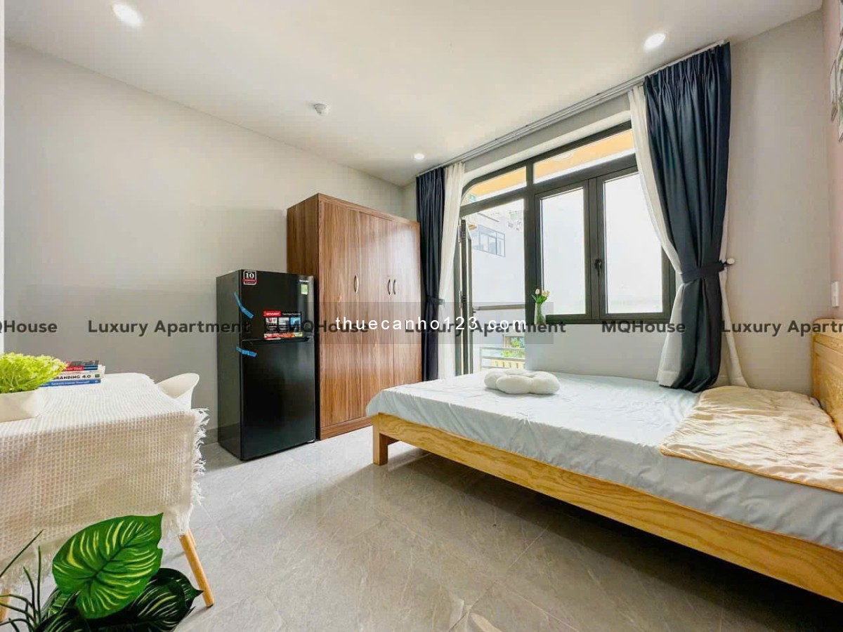 Cho thuê căn hộ Balcony tại CMT8 Quận 3 gần công viên Lê Thị Riêng - Viettel Tower - Bờ kè Hoàng Sa