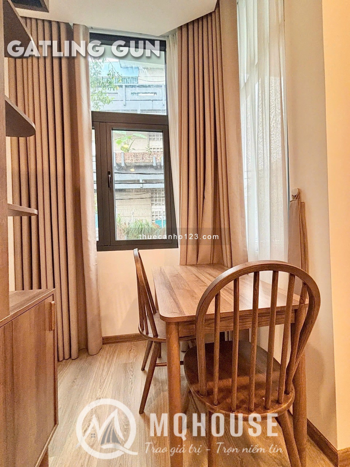 Khai trương căn hộ balcony mới 100% gần ẩm thực Phan Xích Long _ Chung cư Miếu Nổi Phú Nhuận