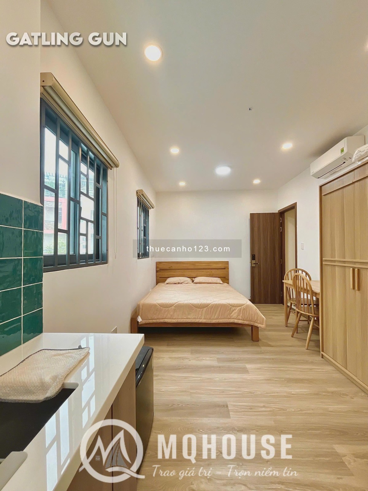 Khai trương căn hộ balcony mới 100% gần ẩm thực Phan Xích Long _ Chung cư Miếu Nổi Phú Nhuận