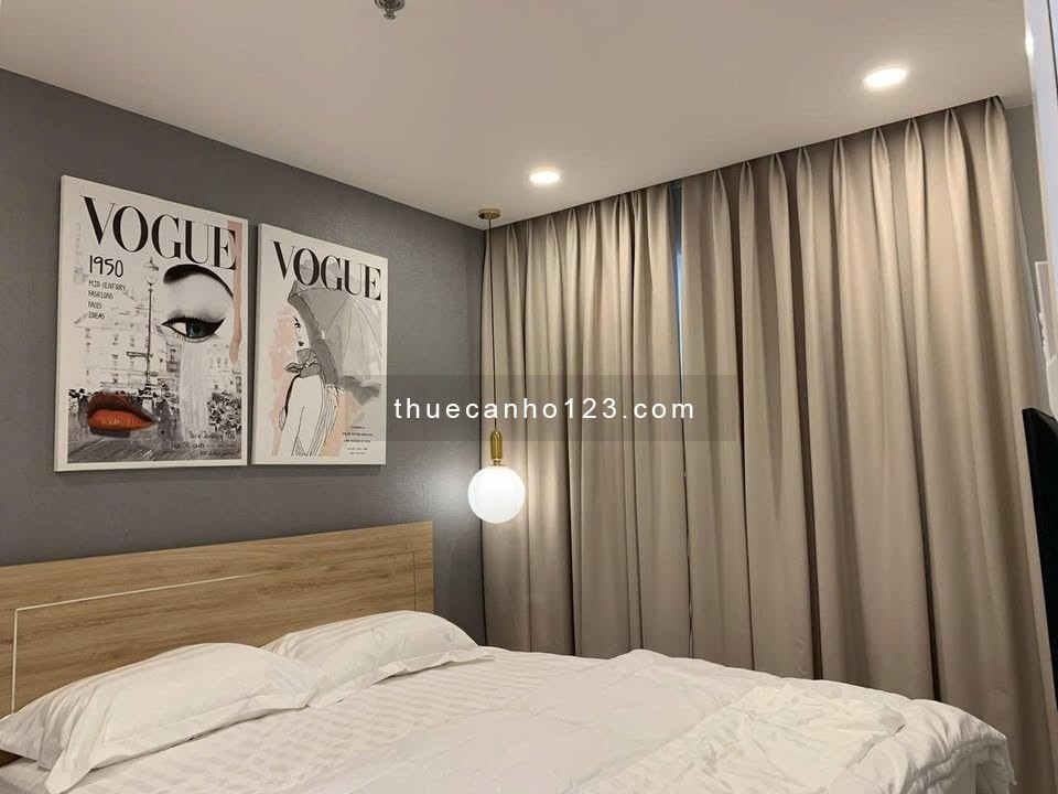 Cho thuê căn hộ Terra Royal 58m² | 2PN – 1WC | Căn góc, full nội thất