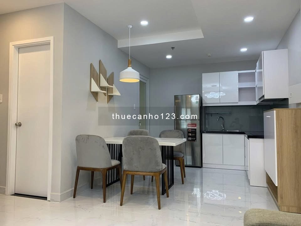 Cho thuê căn hộ Terra Royal 58m² | 2PN – 1WC | Căn góc, full nội thất