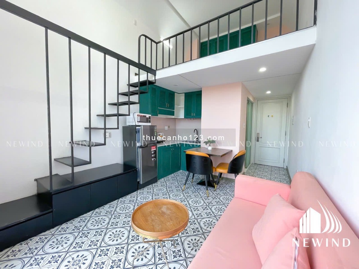 Căn hộ duplex ban công full nội thất ngay trung tâm Quận 7, gần RMIT, TDTU, Lotte, Crescent Mall, Q1