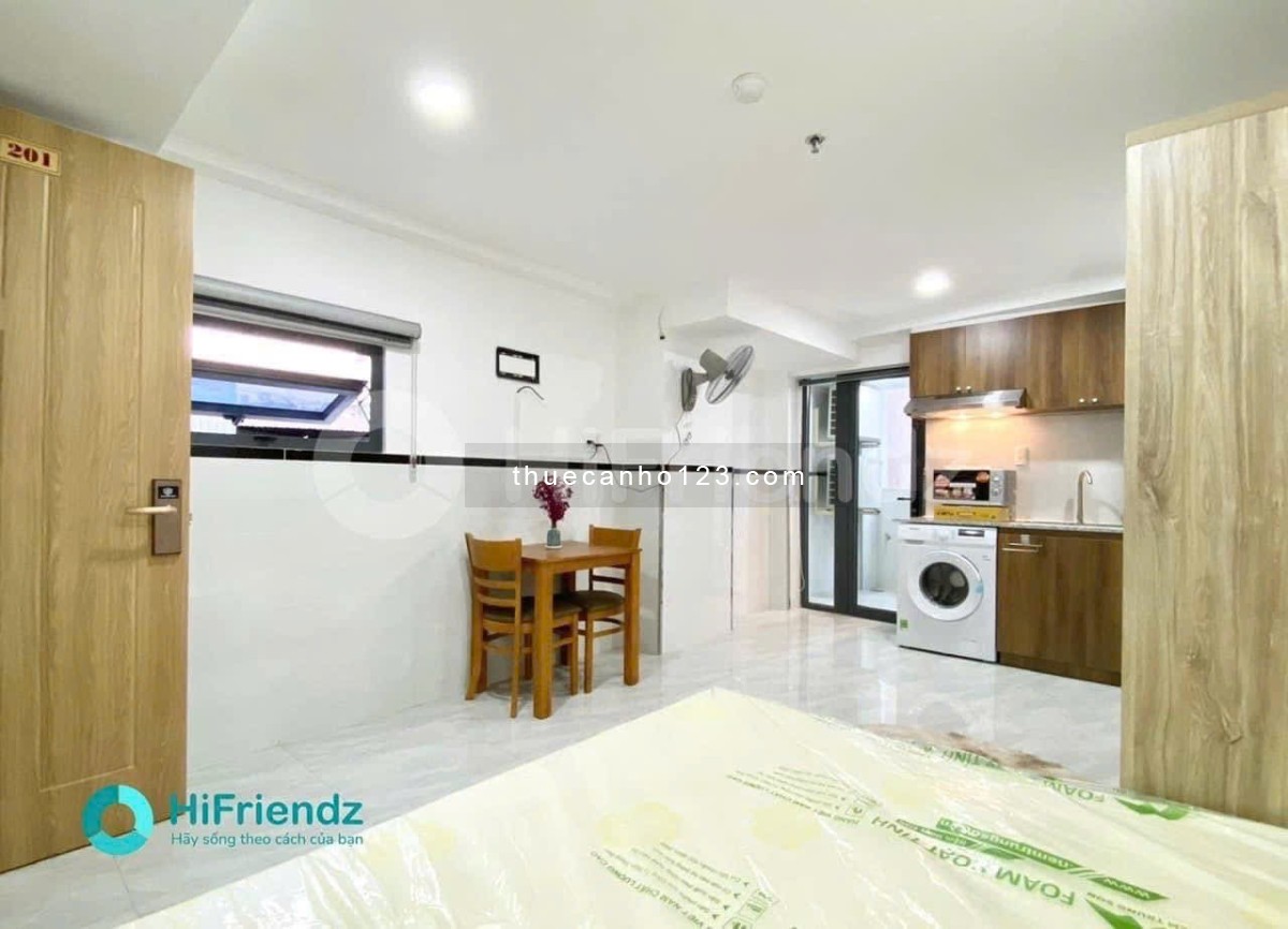 Căn hộ/studio full nt, ban công trung tâm quận 7 thuận tiện qua quận 4 và quận 1, tdtu, rmit, nttu