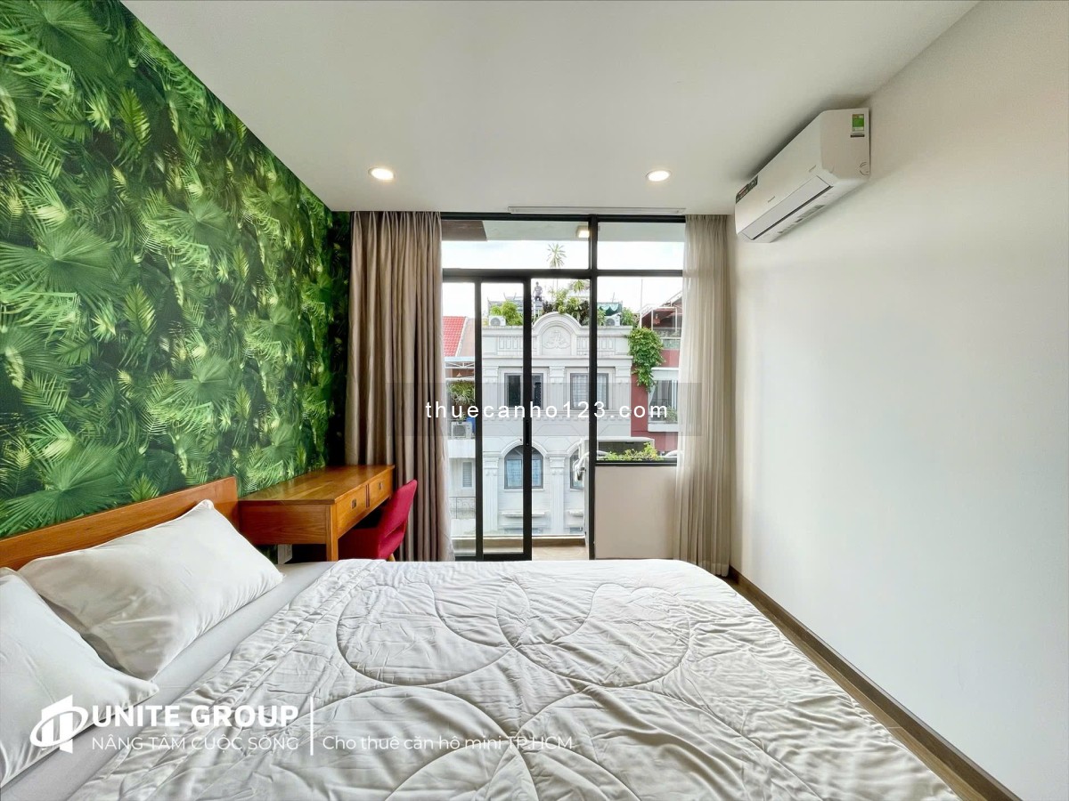 Căn hộ/studio full nt, ban công trung tâm quận 7 thuận tiện qua quận 4 và quận 1, tdtu, rmit, nttu