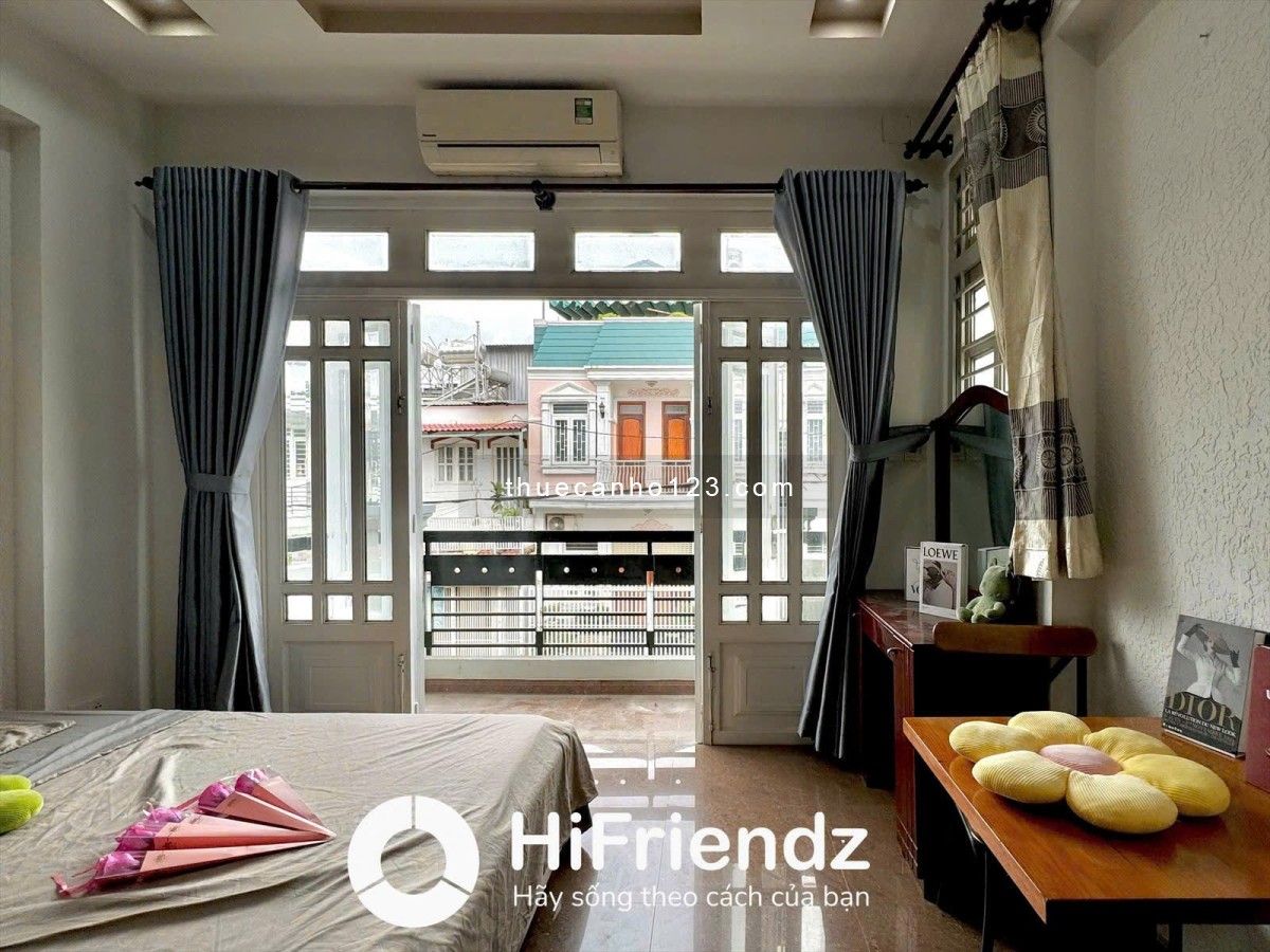 Cho thuê căn hộ Studio Tách bếp Ban công Q8 gần Parc Mall, Cao đẳng Nam Bách Khoa Sài Gòn