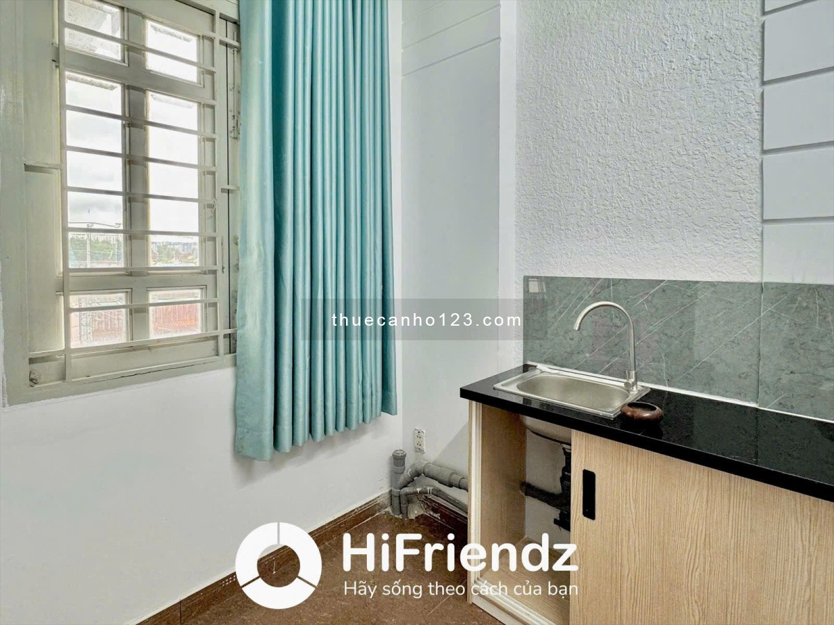 Cho thuê căn hộ Studio Tách bếp Ban công Q8 gần Parc Mall, Cao đẳng Nam Bách Khoa Sài Gòn