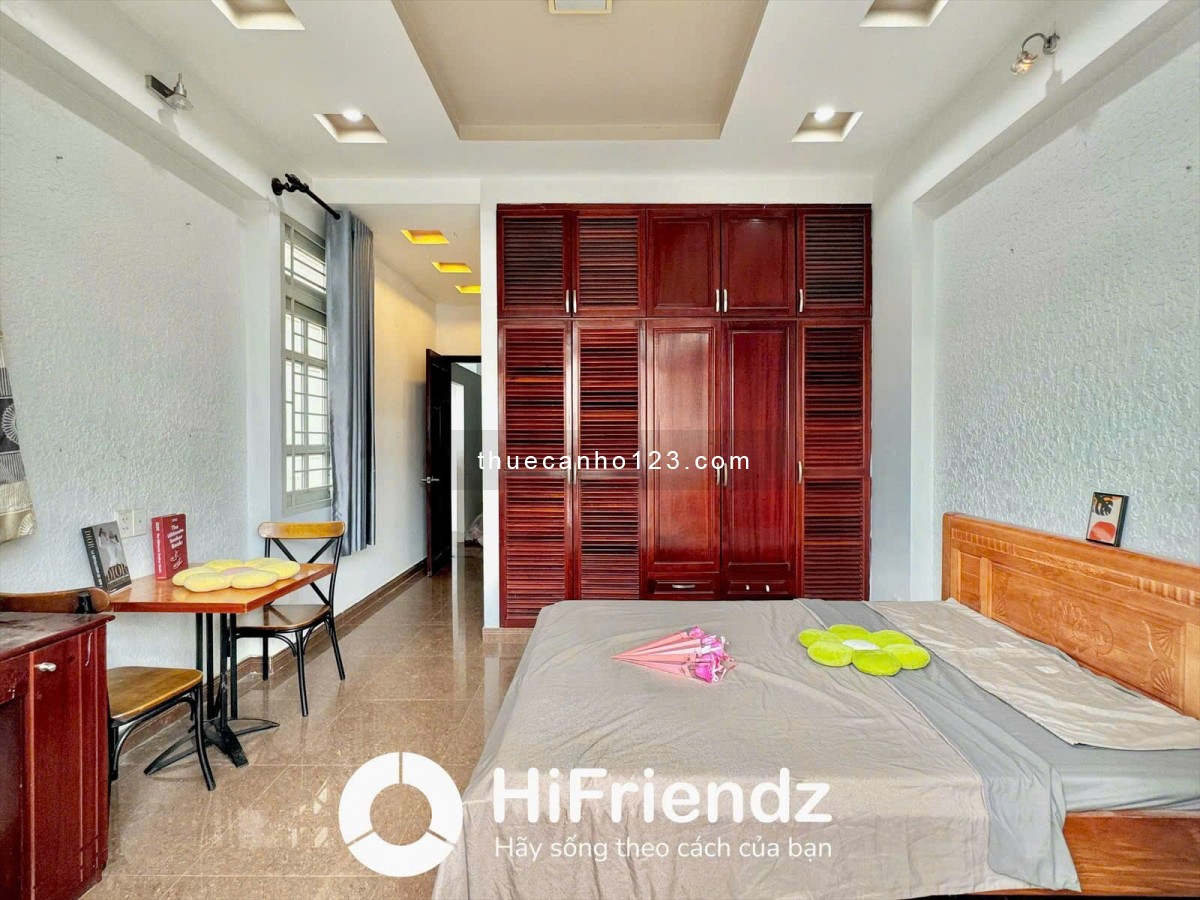 Cho thuê căn hộ Studio Tách bếp Ban công Q8 gần Parc Mall, Cao đẳng Nam Bách Khoa Sài Gòn