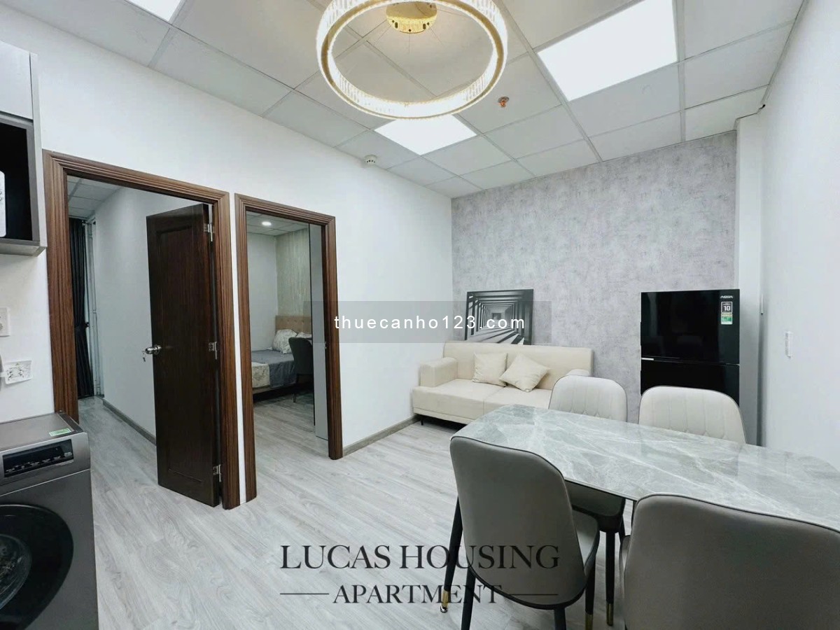 Căn hộ cao cấp – 2 phòng ngủ, 1 phòng khách, sẵn nội thất – Ngay Lotte Mart Nguyễn Văn Lượng.
