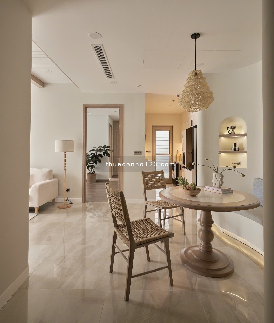 Cho thuê căn hộ Horizon Phú Mỹ Hưng 106m2, 3PN, 2WC, mới 100%, NT sang trọng