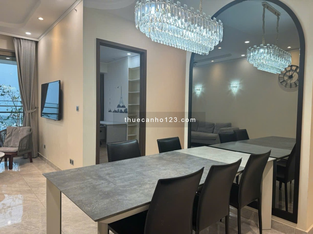 Cho thuê 2PN – 2WC căn hộ Midtown The Peak – Nhà đẹp, view thoáng mát