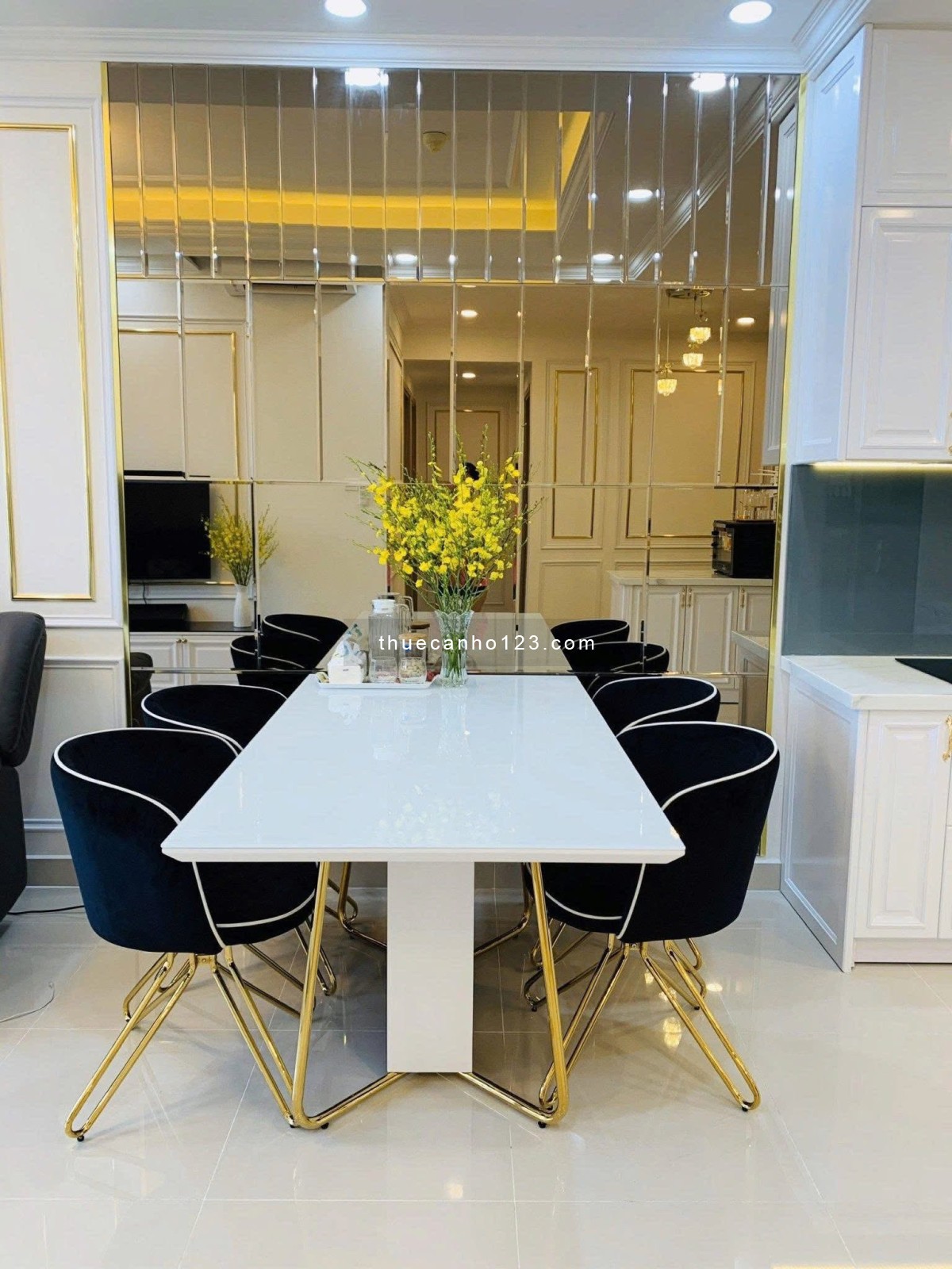 The Sun Avenue – Căn 2PN, 2WC full nội thất