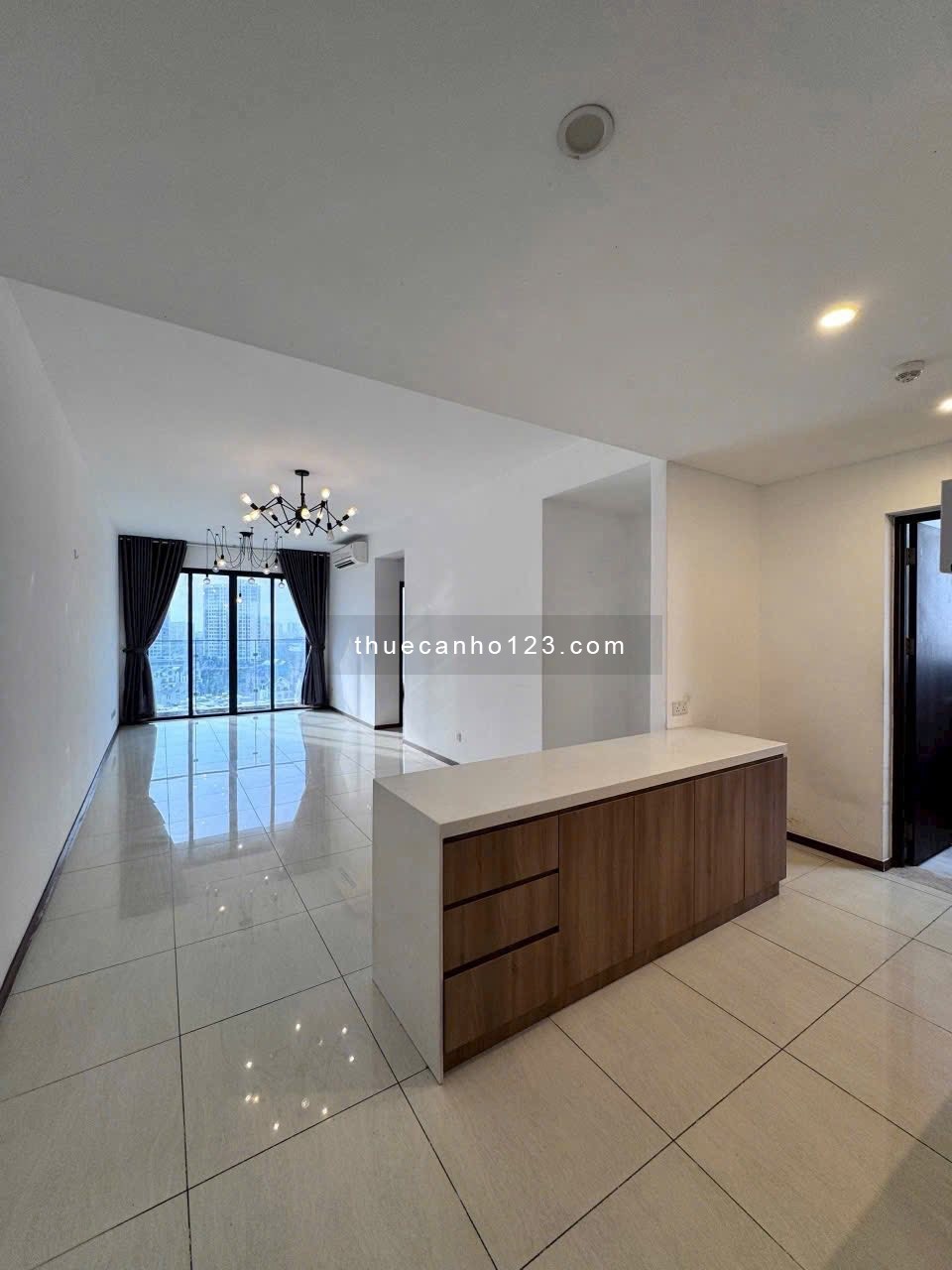 Cho thuê One Verandah – Căn 3PN cơ bản, view sông