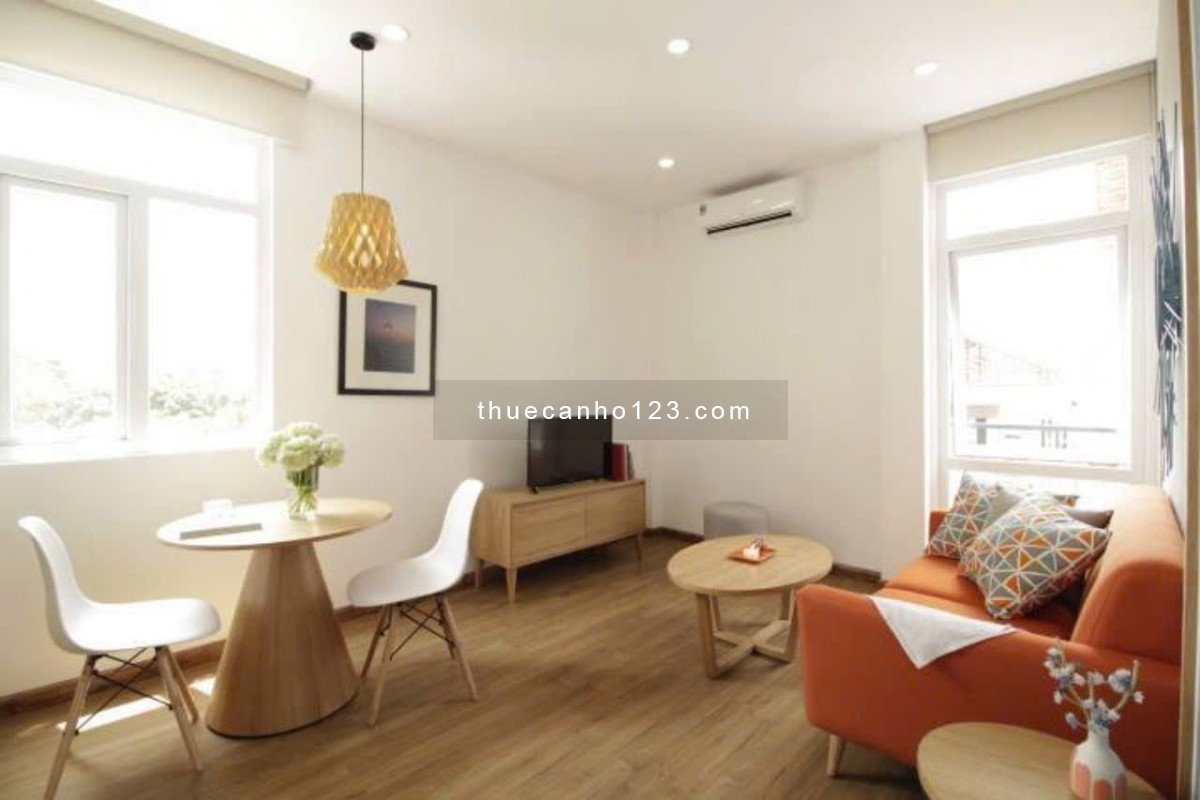 Căn hộ 1PN view cao, full nội thất, thang máy, an ninh, gần Trung Tâm Q1, thuận tiện đi lại Q3, BT