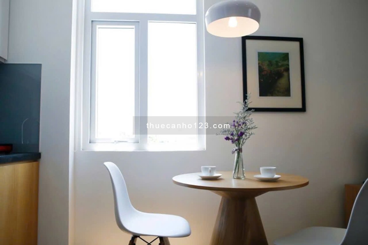 Căn hộ 1PN view cao, full nội thất, thang máy, an ninh, gần Trung Tâm Q1, thuận tiện đi lại Q3, BT