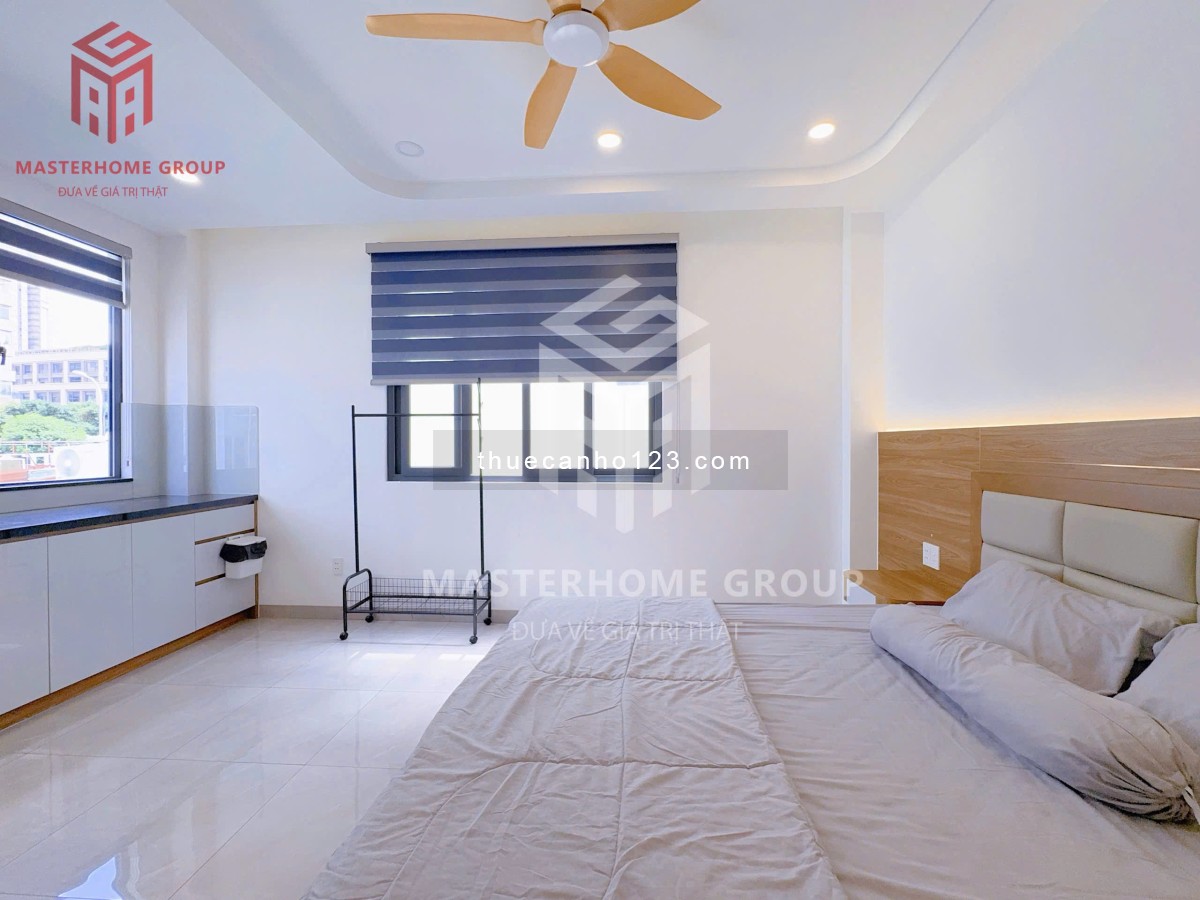 Căn hộ Studio cửa sổ trời nhiều ánh sáng, full nội thất, thang máy, an ninh, gần Landmark, Thủ Thiêm