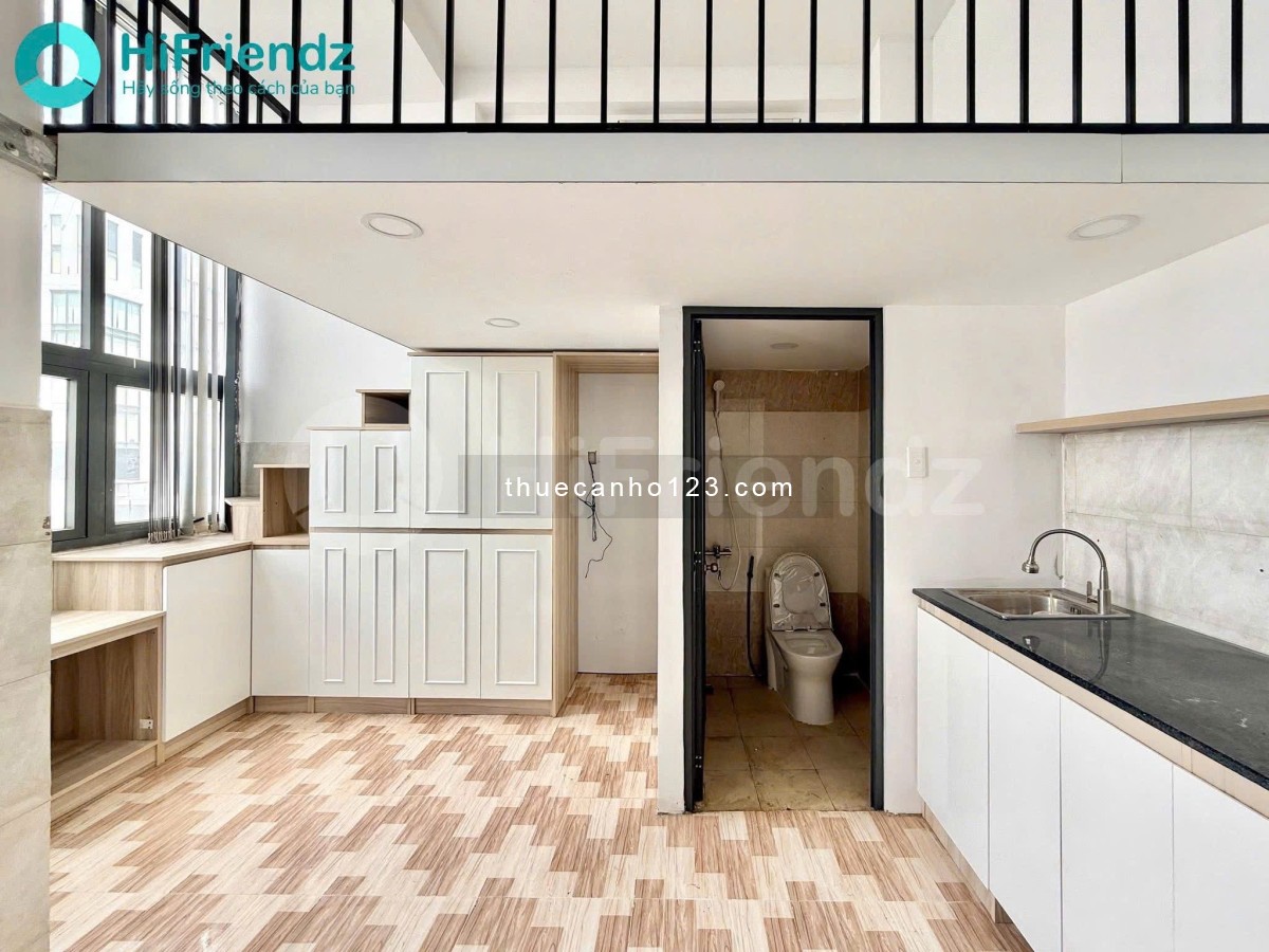 Cho thuê Duplex ban công Q8, gần cầu Nguyễn Văn Cừ, Parcmall, chợ Rạch Ông, cầu chữ Y,...