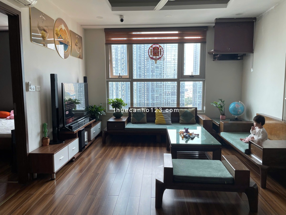 Cho thuê căn hộ chung cư quận bắc từ liêm. 95m2. 2 pn. full nội thất.