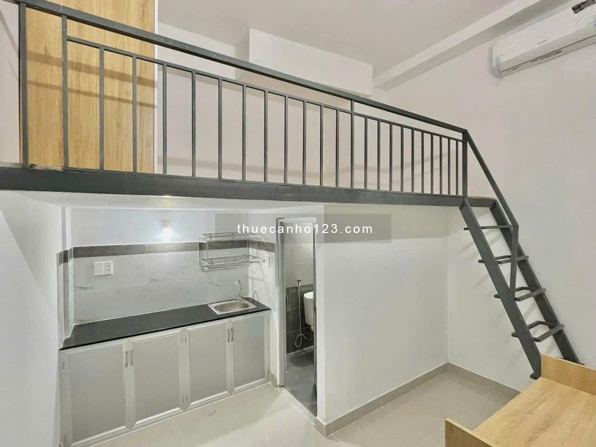 Căn hộ có gác / duplex full nội thất trung tâm Quận 7, gần TDTU, RMIT, UFM, NTTU,