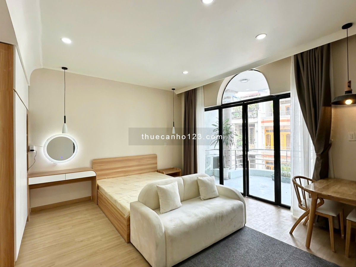 Căn hộ mini Balcony tại Hai Bà Trưng Quận 3 gân Công viên Lê Văn Tám _ Chợ Tân Định _ Bờ kè Hoàng Sa
