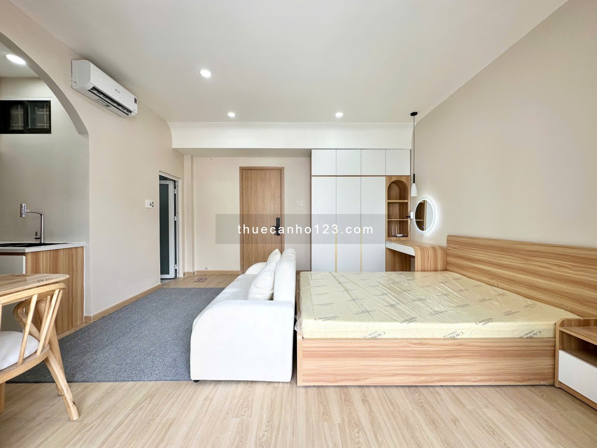 Căn hộ mini Balcony tại Hai Bà Trưng Quận 3 gân Công viên Lê Văn Tám _ Chợ Tân Định _ Bờ kè Hoàng Sa