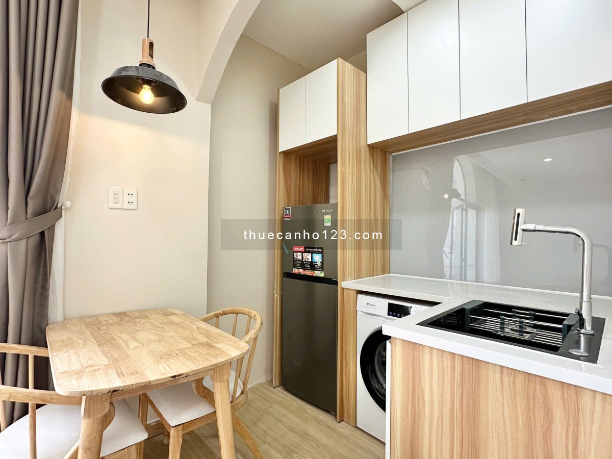 Căn hộ mini Balcony tại Hai Bà Trưng Quận 3 gân Công viên Lê Văn Tám _ Chợ Tân Định _ Bờ kè Hoàng Sa