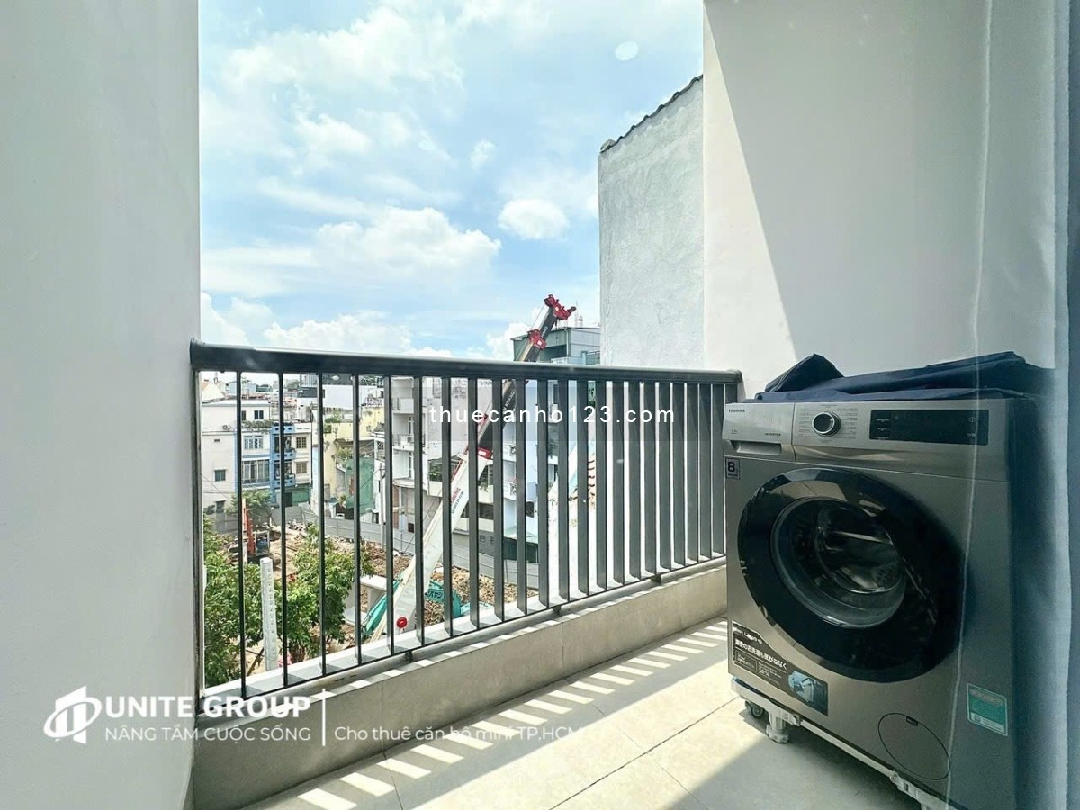 Studio cao cấp 35m² – Ban công riêng – Full nội thất mới 100% – Ngay Nhà Ga T3, Tân Bình