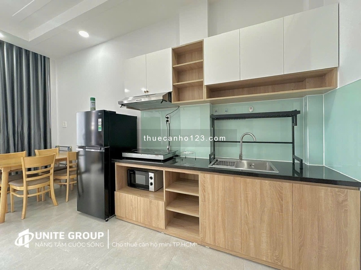 Studio cao cấp 35m² – Ban công riêng – Full nội thất mới 100% – Ngay Nhà Ga T3, Tân Bình