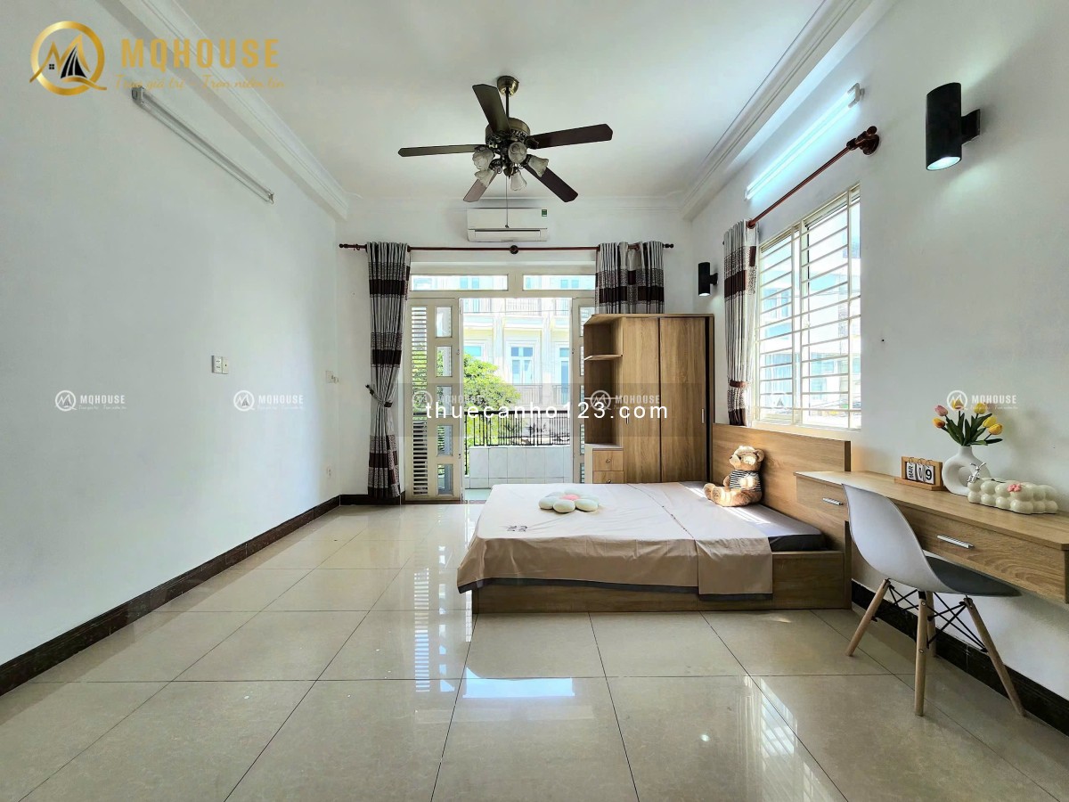 Căn hộ studio 35m² – Ban công rộng, full nội thất, máy giặt riêng – Đồng Xoài, Tân Bình.