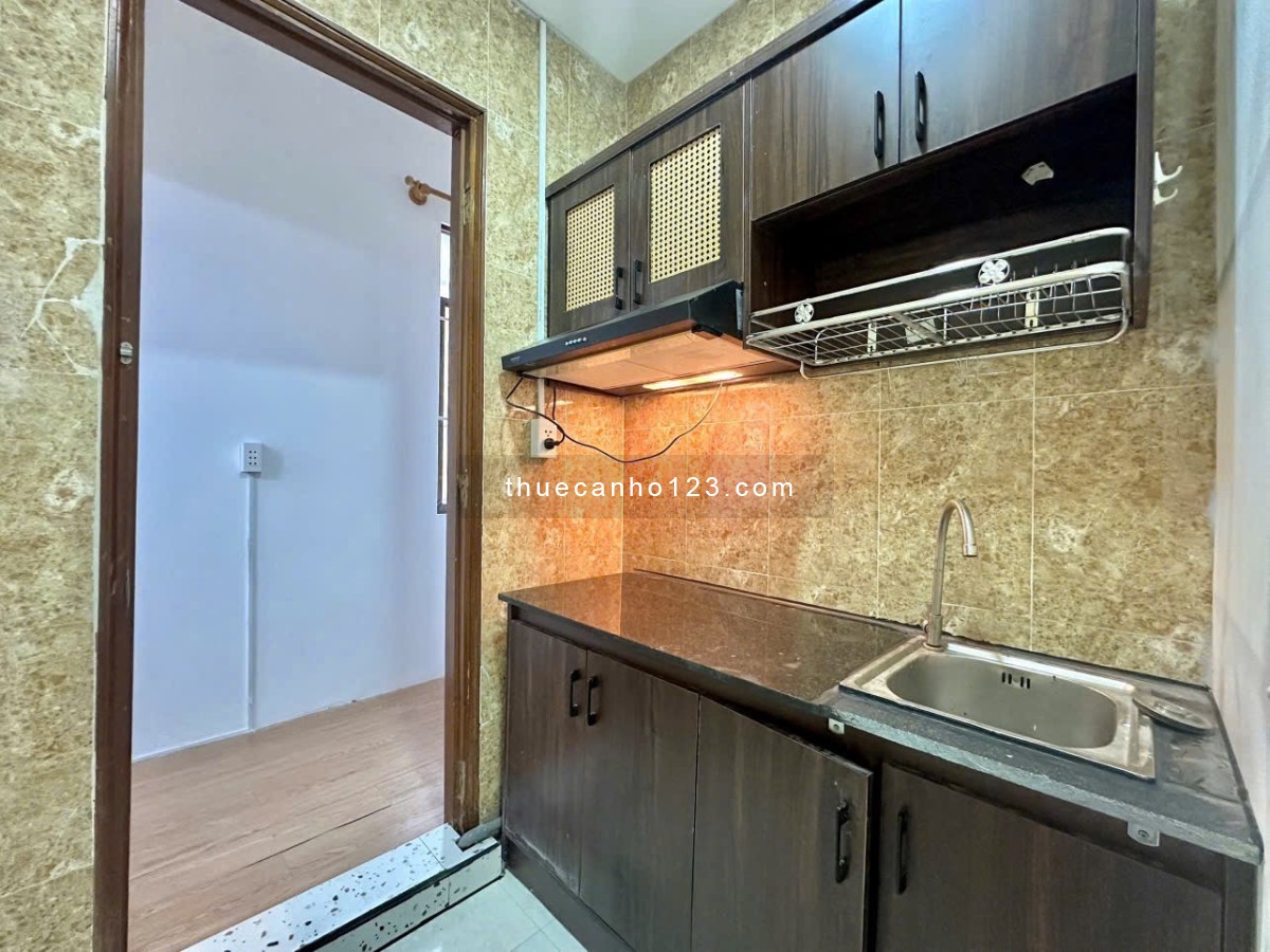 Căn hộ cho thuê Q1 2PN - 50m2 tại trung tâm quận 1 đường Mạc Đỉnh Chi gần ĐH Xã Hội và Nhân Văn