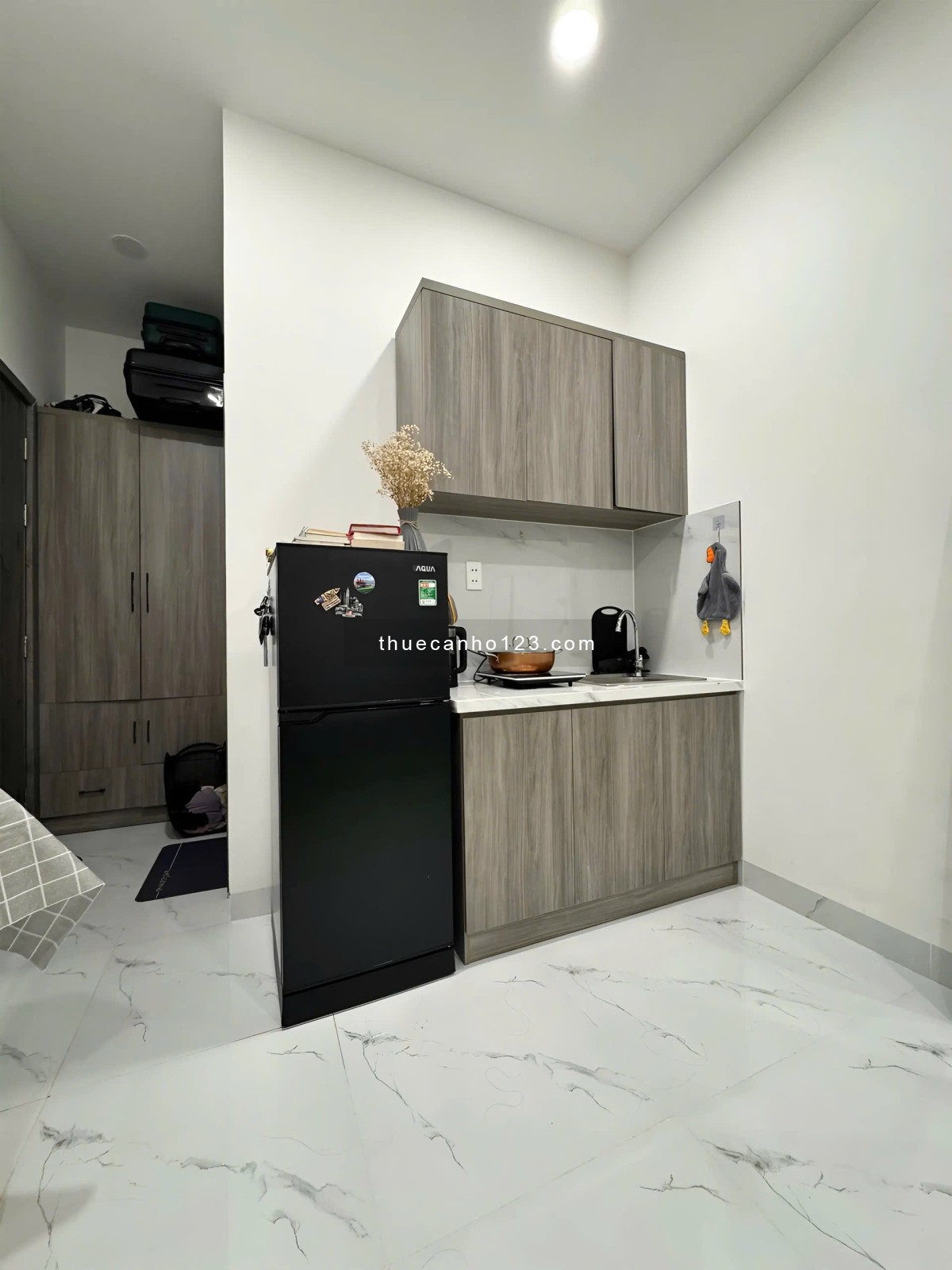 Cho thuê căn hộ Studio Cửa sổ thoáng Q4 gần ĐH Luật, ĐH Nguyễn Tất Thành, Cầu Ông Lãnh, cầu Calmette