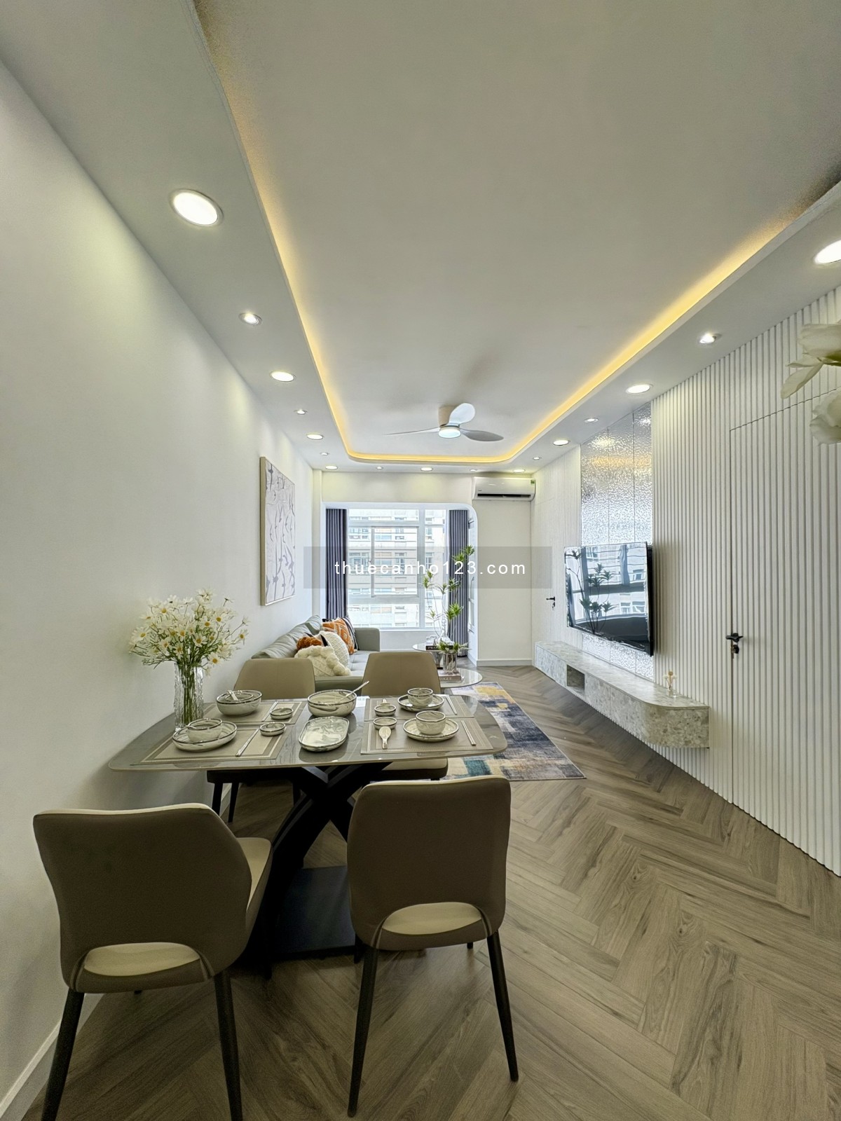 Cho thuê căn hộ Sky Garden PMH 2PN - 3 PN, DT 56-88m2, giá từ 15 - 30 triệu / tháng