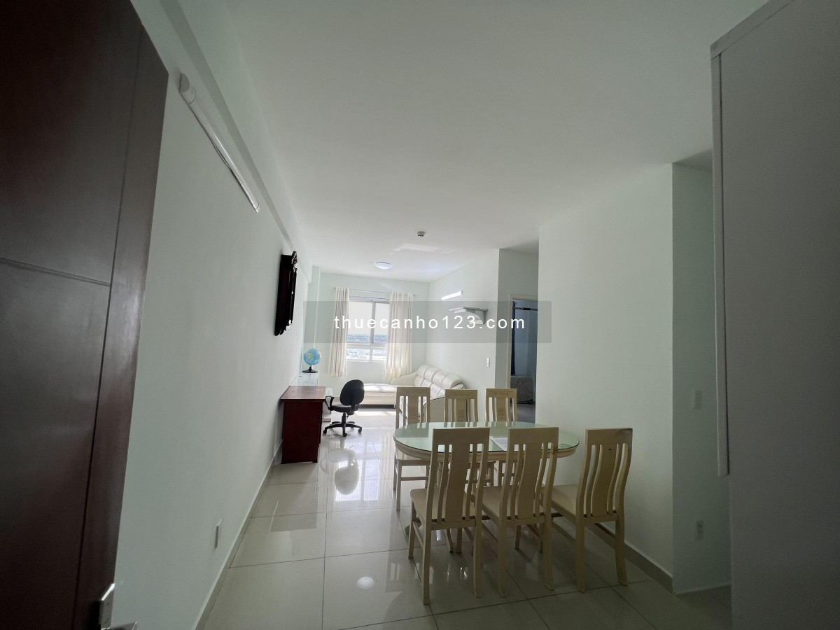 Cần cho thuê căn hộ Topaz City Q8 DT 74m2, 2phòng ngủ, 2WC, nhà thoáng mát