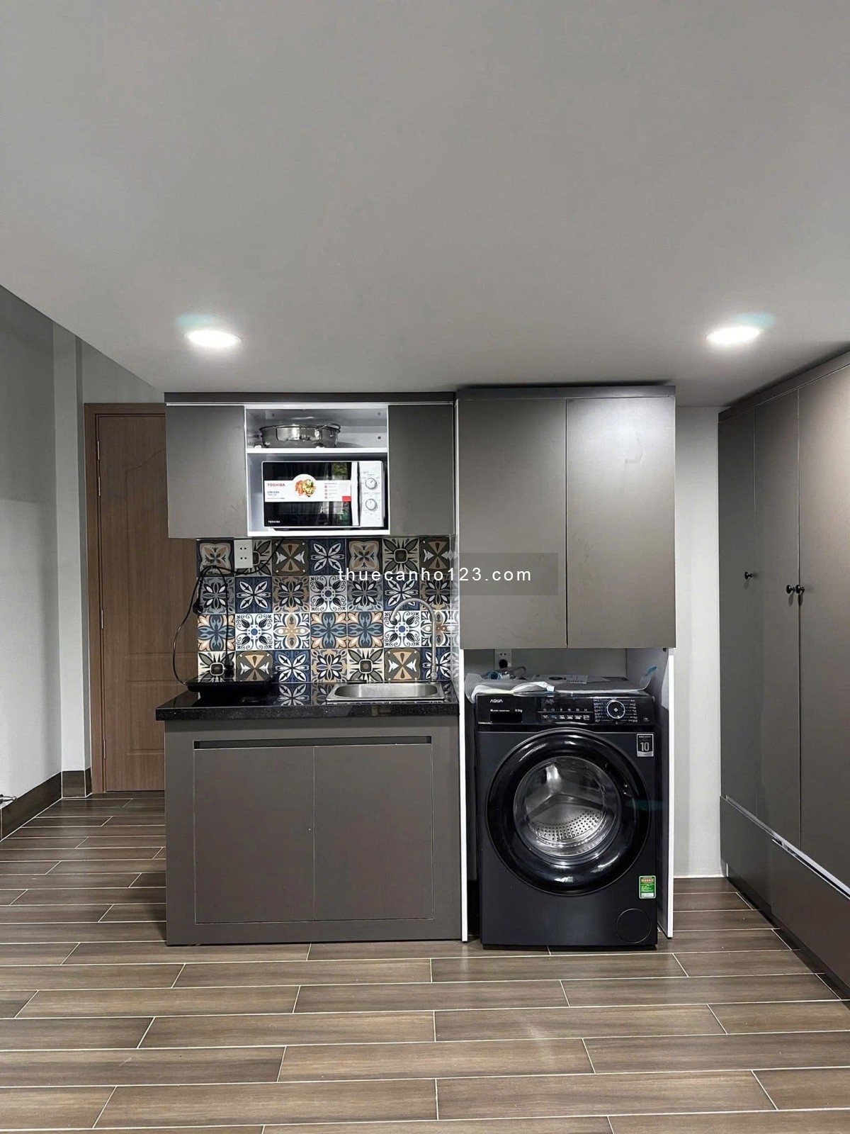 Cho thuê căn hộ duplex full nội thất - gần tdtu, nttu, ufm - thuận tiện di chuyển qua các quận 1,4,8