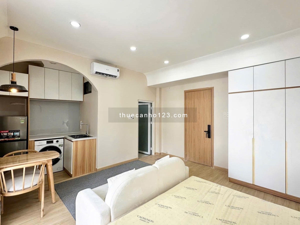 Căn hộ 1PN tách bếp – Ban công thoáng sáng – Full nội thất như ảnh – Ngay Nhà Ga T3, Tân Bình