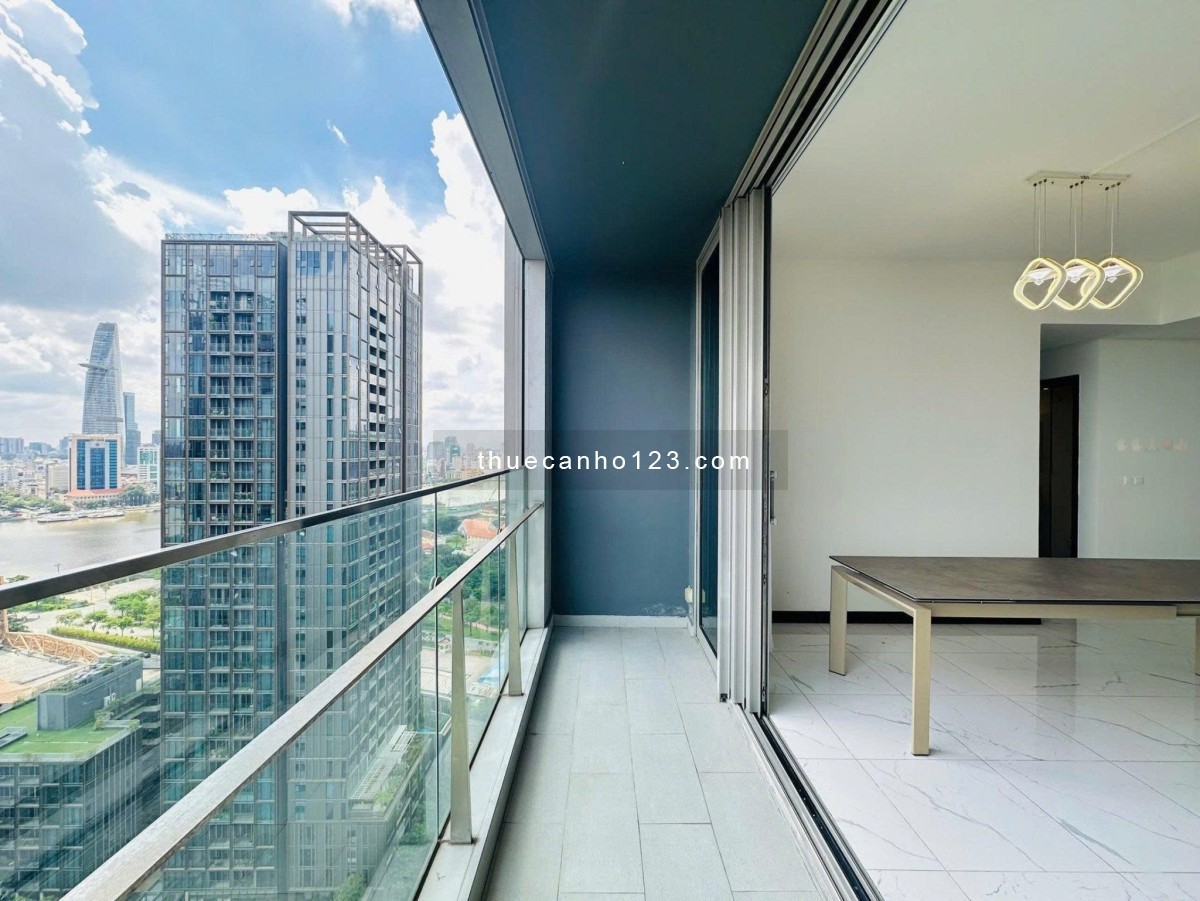 Cho thuê Empire City 127m², 3PN 2WC, nội thất cao cấp, 45 triệu/tháng
