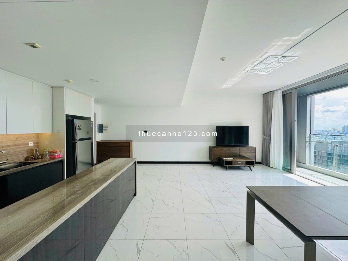 Cho thuê Empire City 127m², 3PN 2WC, nội thất cao cấp, 45 triệu/tháng