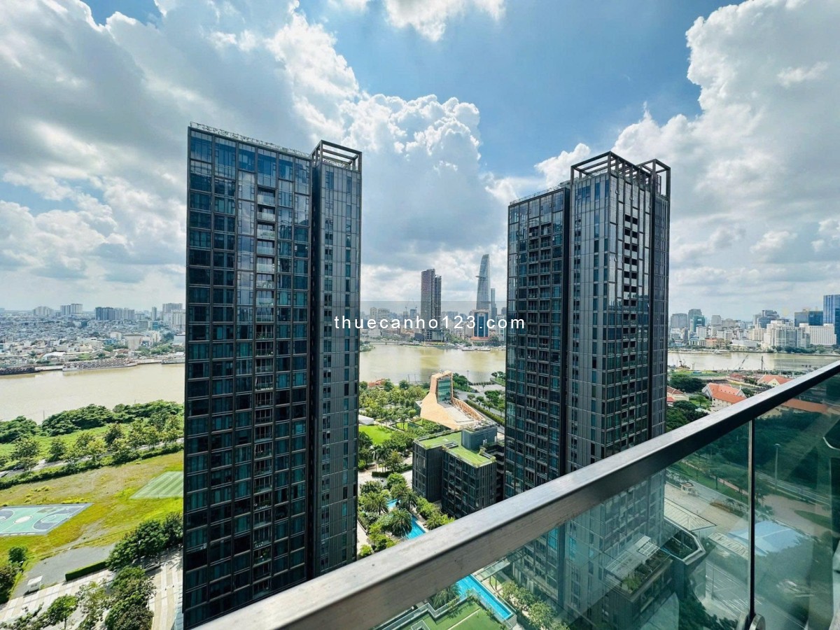 Cho thuê Empire City 127m², 3PN 2WC, nội thất cao cấp, 45 triệu/tháng