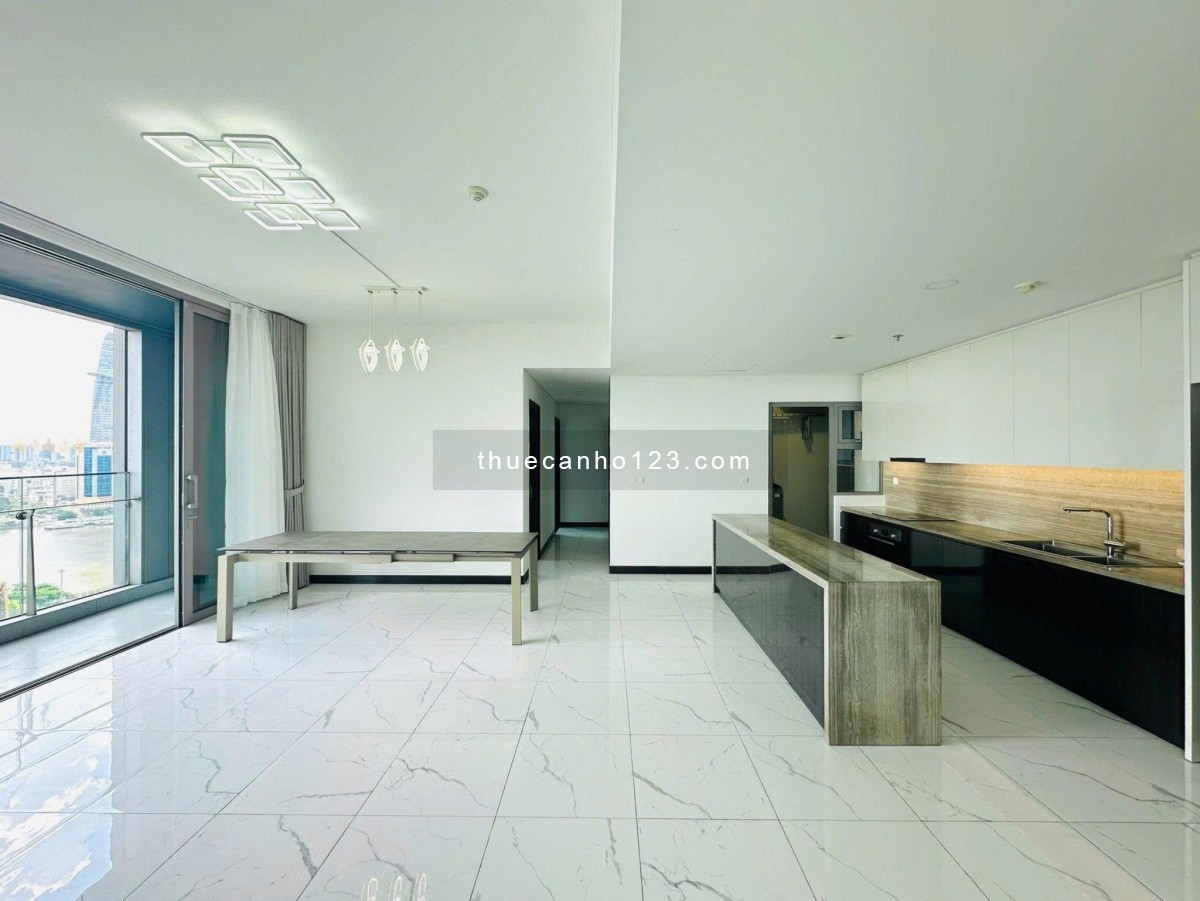 Cho thuê Empire City 127m², 3PN 2WC, nội thất cao cấp, 45 triệu/tháng