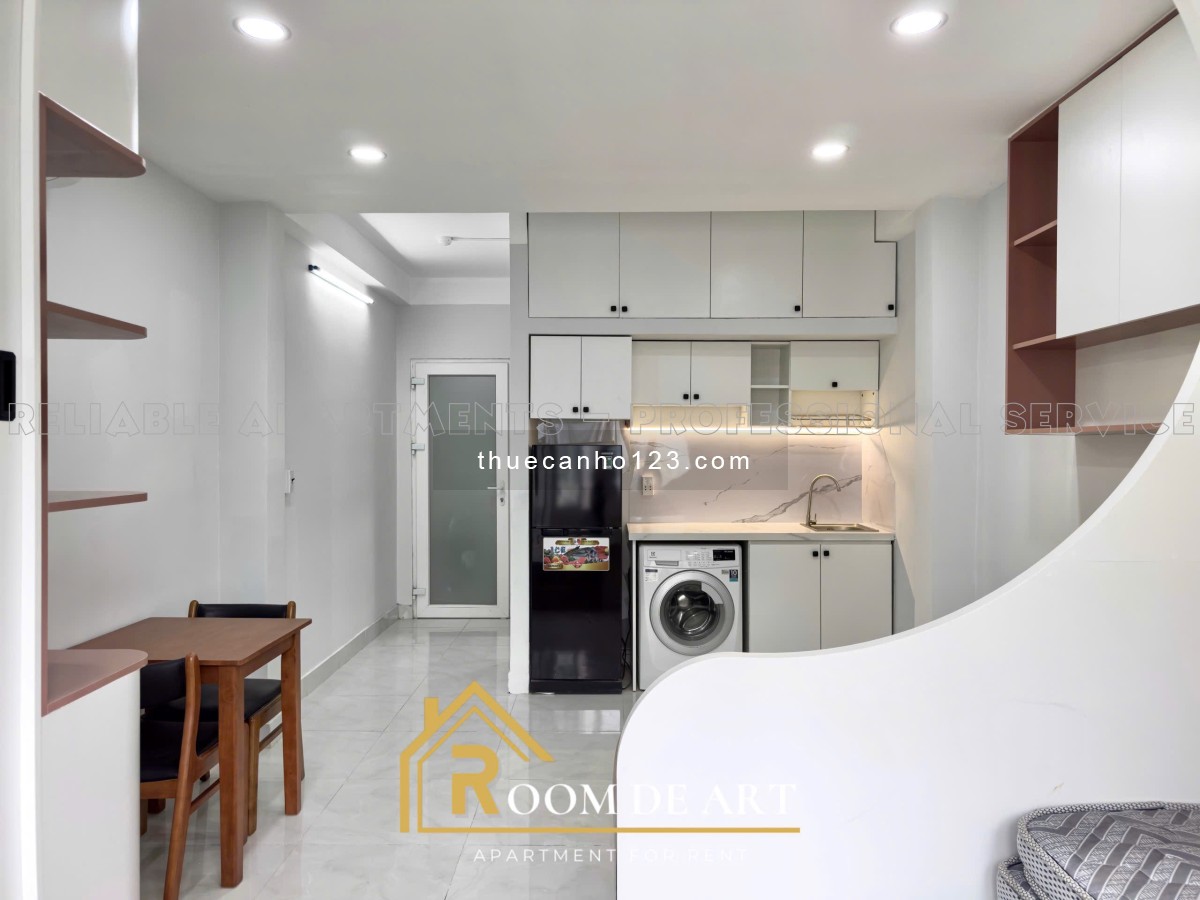 Căn hộ có ban công, máy giặt riêng, full nội thất – Đường Cộng Hòa, ngay Sân Bay Tân Sơn Nhất, QTB