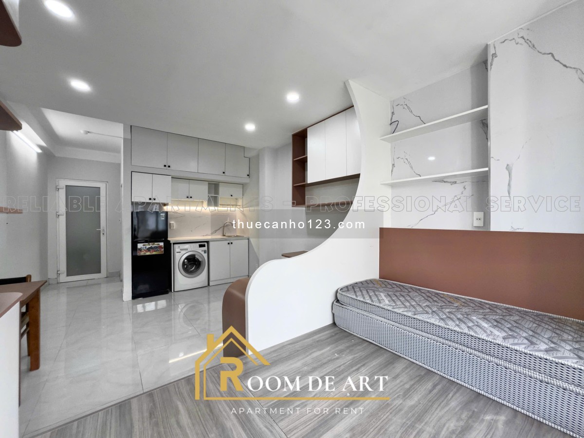 Căn hộ có ban công, máy giặt riêng, full nội thất – Đường Cộng Hòa, ngay Sân Bay Tân Sơn Nhất, QTB