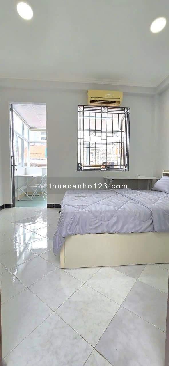 Cho thuê studio tách bếp cực chill Q1, gần cviên Lê Văn Tám, vòng xoay Điện Biên Phủ, Thảo Cầm Viên,