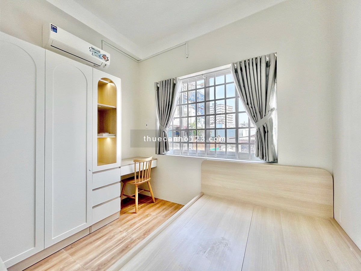 Khai trương CHDV 1PN ban công, cửa sổ siêu đẹp, máy giặt riêng siêu đẹp