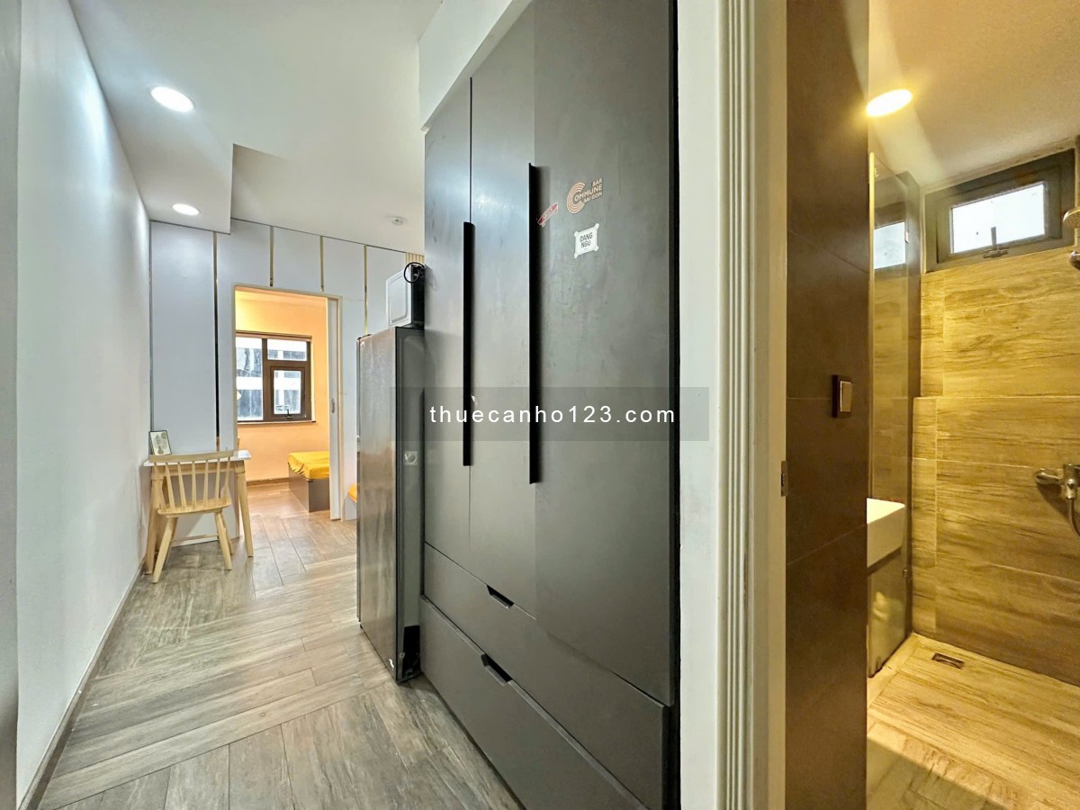 Căn Hộ 1PN Tách Bếp - Máy Giặt Riêng - Gần Ga Metro - Công Viên Landmark 81 - Cầu Sài Gòn - Ba Son