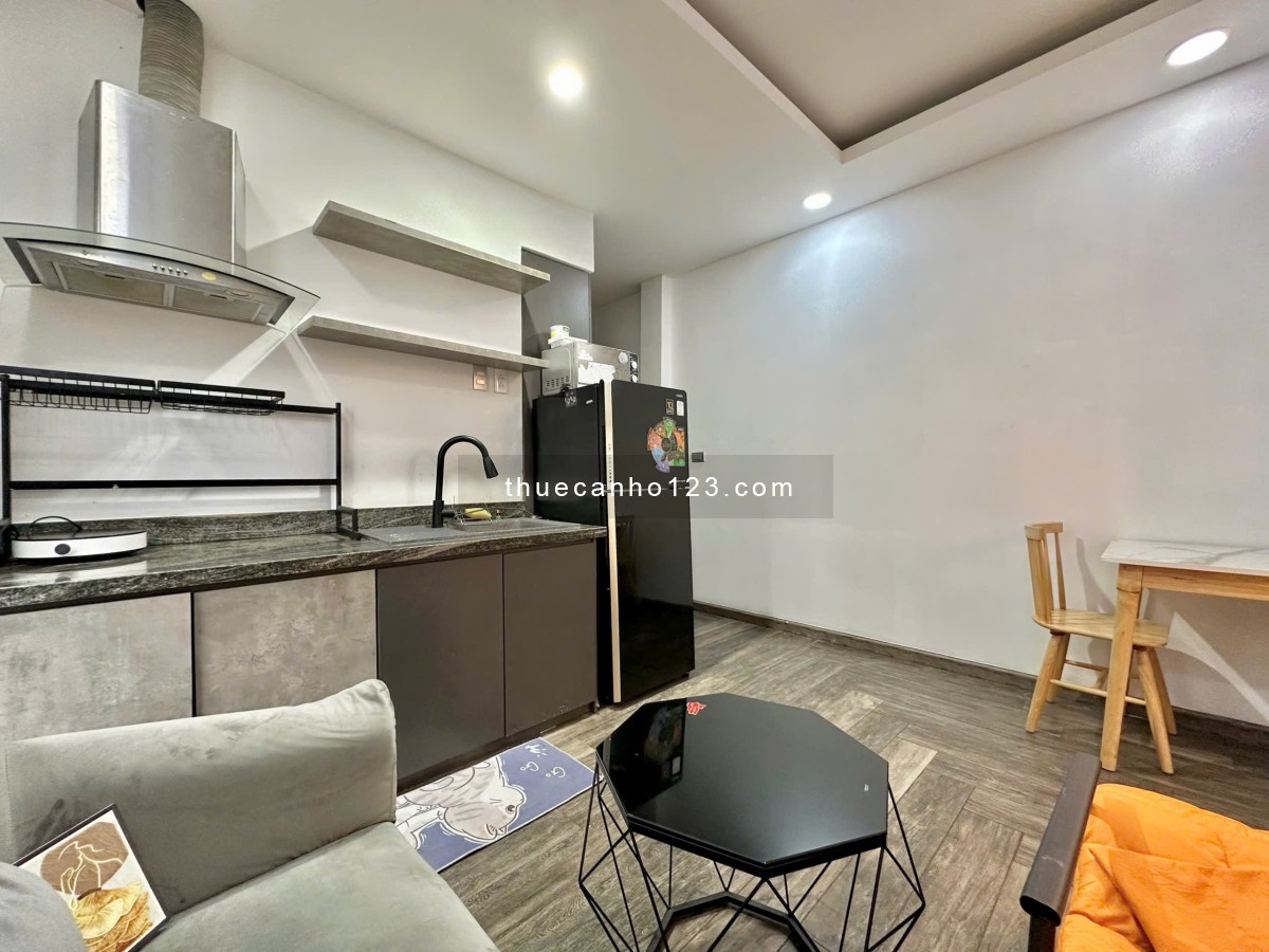 Căn Hộ 1PN Tách Bếp - Máy Giặt Riêng - Gần Ga Metro - Công Viên Landmark 81 - Cầu Sài Gòn - Ba Son