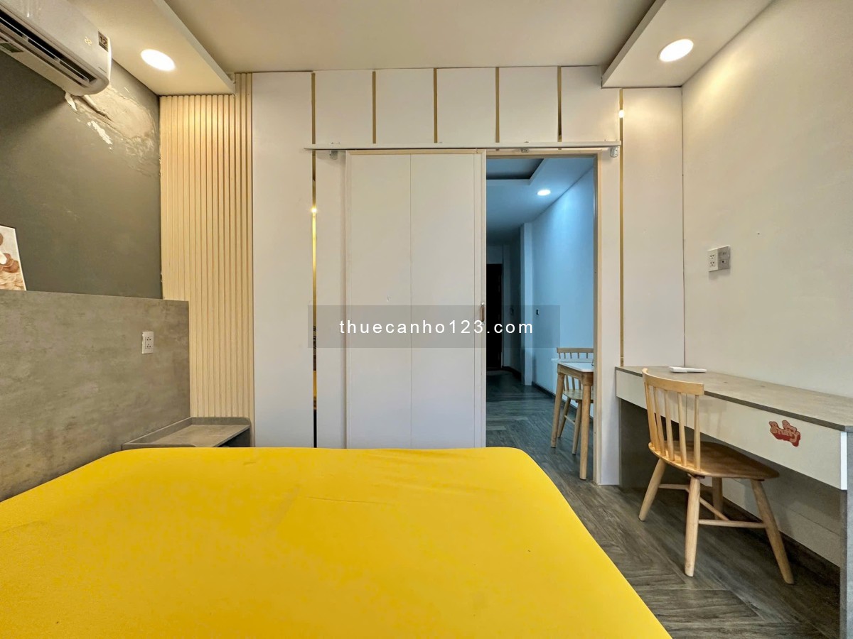 Căn Hộ 1PN Tách Bếp - Máy Giặt Riêng - Gần Ga Metro - Công Viên Landmark 81 - Cầu Sài Gòn - Ba Son