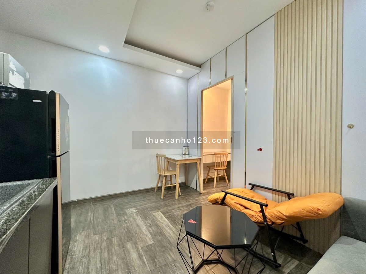 Căn Hộ 1PN Tách Bếp - Máy Giặt Riêng - Gần Ga Metro - Công Viên Landmark 81 - Cầu Sài Gòn - Ba Son