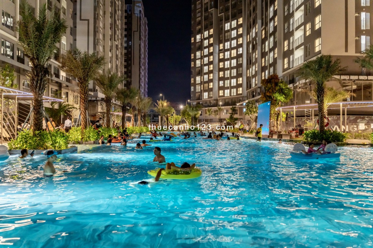 Cho Thuê West Gate 7tr Căn 2PN 2WC – Nội Thất Giường, Tủ, Bàn, Máy Nước Nóng, Bếp