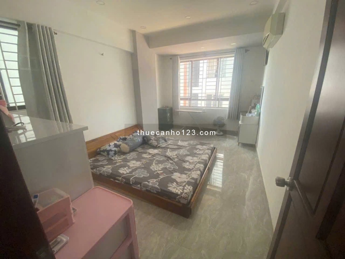 Chung cư Bàu Cát, Hồng Lạc, TB: 75m2, 2p ngủ, full nội thất, 8triệu