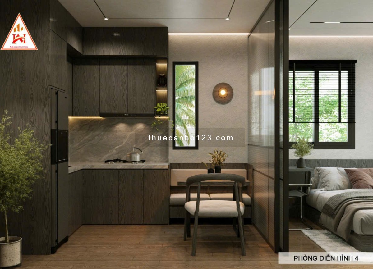 Khai trương dự án mới - Căn hộ Tân Phú 1 phòng ngủ ngay Etown Cộng Hòa mới 100%