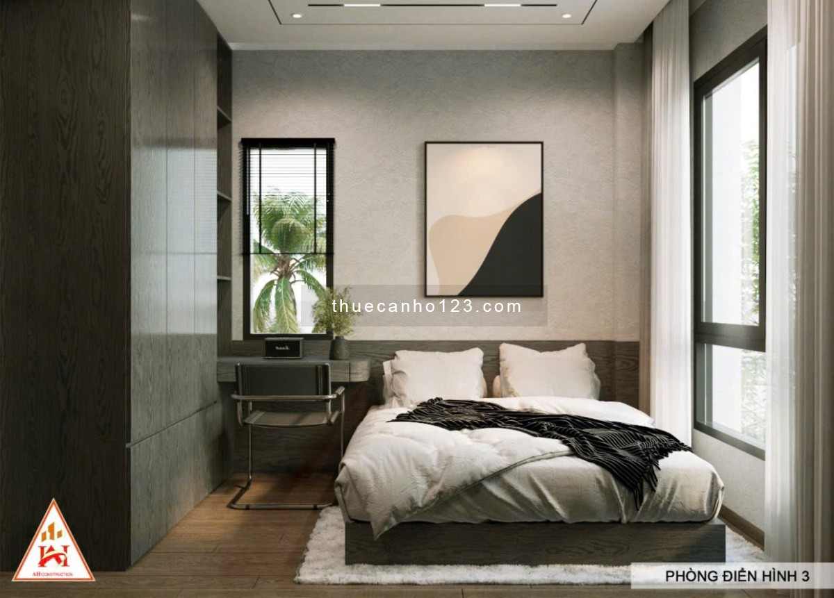 Khai trương dự án mới - Căn hộ Tân Phú 1 phòng ngủ ngay Etown Cộng Hòa mới 100%